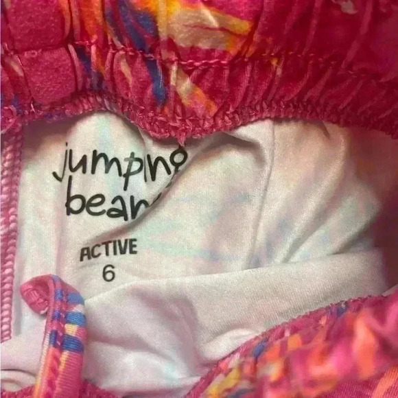 Jumping Beans Two Piece Size 6 Matching Tank Short Set Pink - Picture 5 of 6